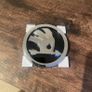 90mm 3pin Emblem for Skoda Fabia Octavia Rapid Roomster Superb Yeti Logo Image 2