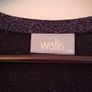 Wallis Sparkly Purple Cardigan Image 3
