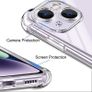 For iPhone 14 Plus Case ShockProof Soft Phone Cover Clear TPU Bumper New - FHT14IPK2 Image 4