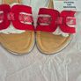 red flat sandals terre de marins (TDM) Image 3