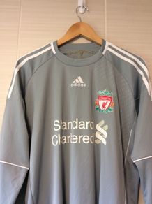 Liverpool Jersey. Season 2010/2011. Goalkeepers Jersey. Authentic Original Adidas Jersey From 2010. Not A Modern Day Remake.