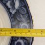 DISH & PLATE - Flow Blue - c.pre 1861 Image 4