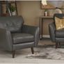 Michael Murphy leather sofas 3+2+1 Image 2