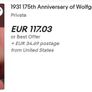 Silver 1931 Wolfgang Amadeus Mozart medal Image 4