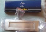Hall door Letter Plate - Satin Chrome