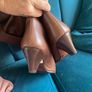Vintage ladies leather boots. Image 4