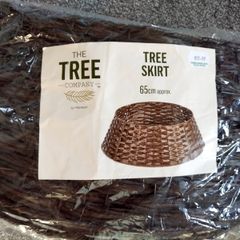 Christmas Tree Skirt 65cm Adjustable in x4 Sections