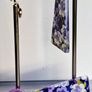 Lavender Geometric Floral Motif Earrings Image 7