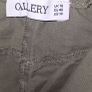 Khaki Green Cotton trousers Image 2