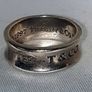 Authentic Vintage Tiffany & Co. 1837 Silver Ring Image 8