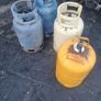 gas bottles  almost full  20 a bottle Image 2