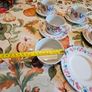 Set of 6 Sabichi Housewares Fine China Cups & Saucers  Floral Pattern Image 9
