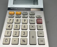 Sharp Calculator Elsi Mate EL-331ER Twin Power Silver 10 Digit Semi Desktop