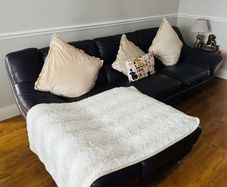 L Shaped Leather Couch
