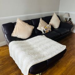 L Shaped Leather Couch