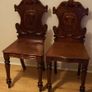 Antique Victorian Mahogany Chairs  Set of 2 Image 2