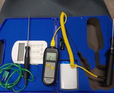 Professional ETI Therma 1 Thermometer Kit with Probe & Case