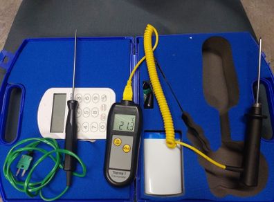 Professional ETI Therma 1 Thermometer Kit with Probe & Case