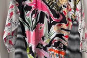 Save the Queen multicoloured frog top size Medium 12