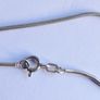 Vintage Sterling Silver 925 Snake Chain Bracelet length 7" - 2,3g Image 7