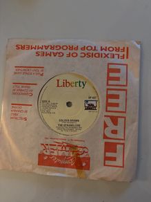 vinyl golden brown Tbe stranglers 7"