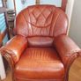 3 piece leather suite Image 2