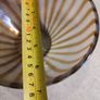 ART striped GLASS bowl Murano STYLE Image 5