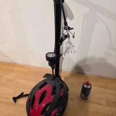 Bicycle Helmet and Pump