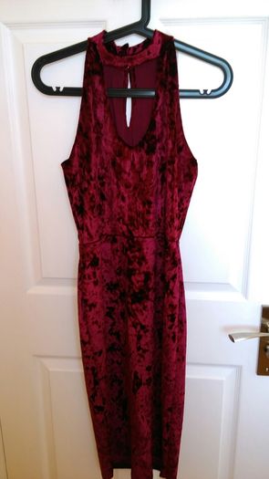 Very elegant velvet dress, size 12