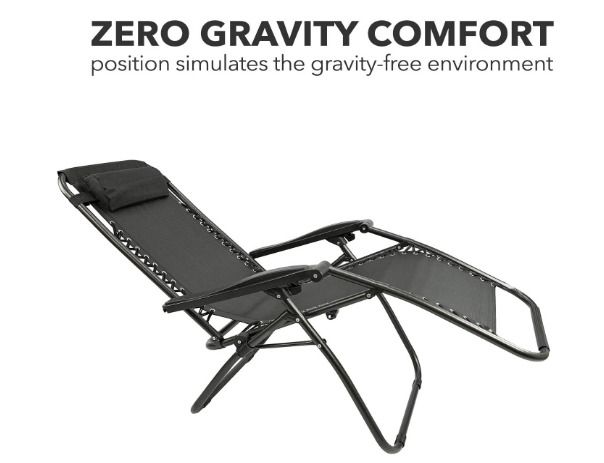 Foldable and Adjustable Set of 2 Relaxing  Chairs