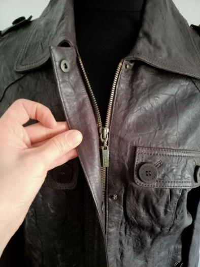 Rocha jonh Rocha leather jacket size 12