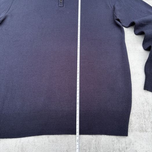 Navy French Connection half zip jumper