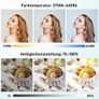 Photography Lighting,FGen 85W LED Soft Box with Remote Control Dimmable 2700-6400K 3 Colour Temperatures  White,Warm,Cold Bulbs for Video,Portrait and Products Shooting Image 3