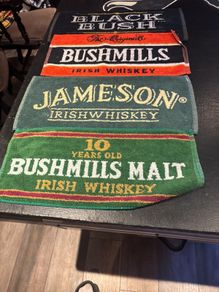 Whiskey towels x4