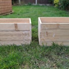 Handcrafted Solid Wooden Planter Boxes
