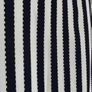 Nissa navy and white striped dress with gold buttons UK10 Image 3