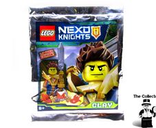 LEGO Nexo Knights Clay Minifigure Foil Pack Polybag Limited Edition Brand New Sealed