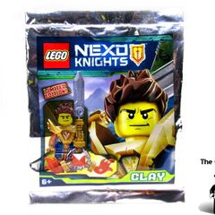 LEGO Nexo Knights Clay Minifigure Foil Pack Polybag Limited Edition Brand New Sealed