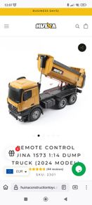 RC Huina 1573 1:14 Dump Truck
