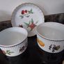 Royal Worcester "Evesham" Large Biscuit Barrel + Others Image 4
