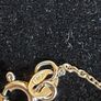 Weblike ornamental Silver cross like pendant on 925 chain Image 3