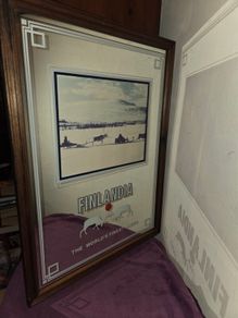 Vintage Finlandia Vodka Mirror