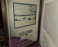 Vintage Finlandia Vodka Mirror