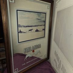 Vintage Finlandia Vodka Mirror