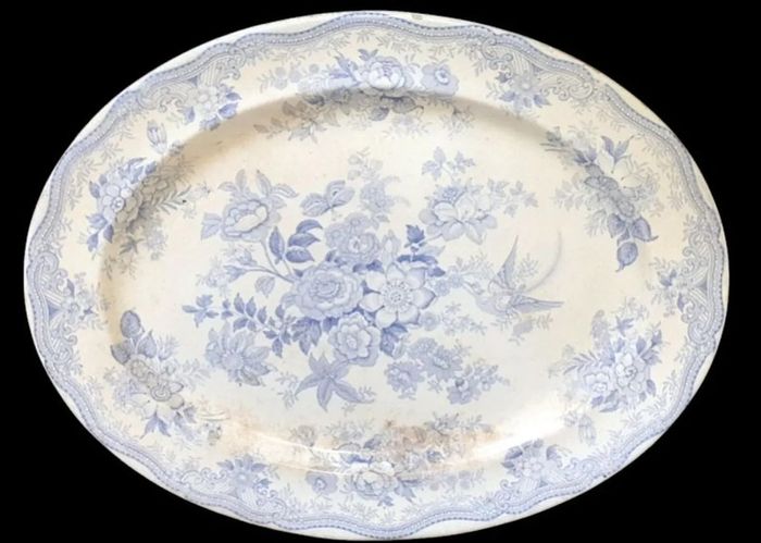 Antique French Ironstone Serving Platter