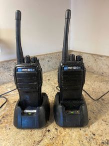 2 x Premium Brand Mitex PMR446 Xtreme2 Walkie Talkies With Own Frequencies - Can Deliver