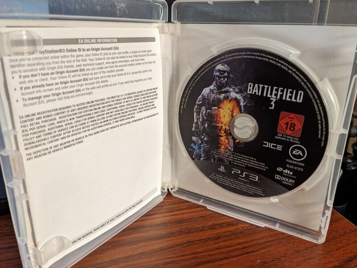 Battlefield 3 Premium Ed. - PS3 complete in box