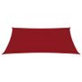Sunshade Sail Oxford Fabric Rectangular 5x6 m Red Image 2