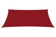 Sunshade Sail Oxford Fabric Rectangular 6x7 m Red