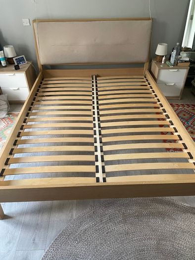 Wooden Habitat Double Bed Frame (5ft Kingsize)